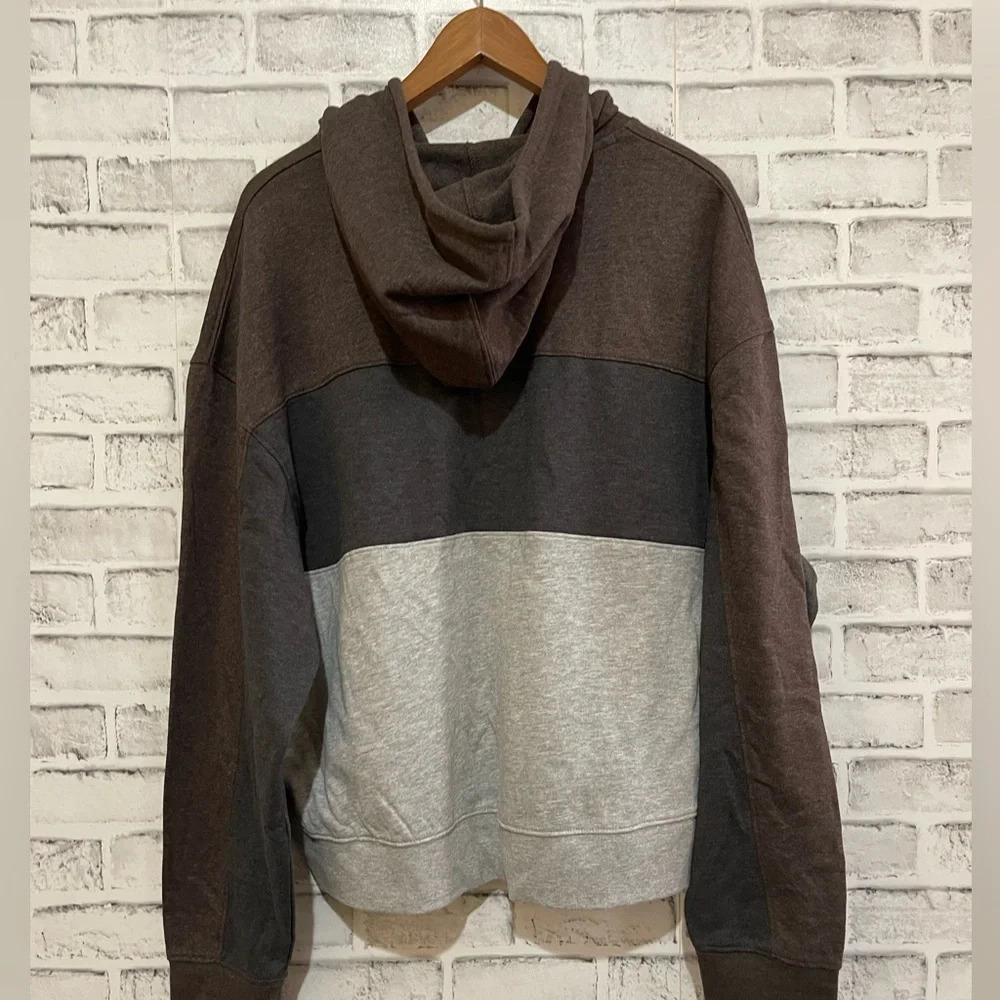 NWT! Women’s Cleveland Browns football brown/gray hoodie sweatshirt Size XL - Picture 3 of 5